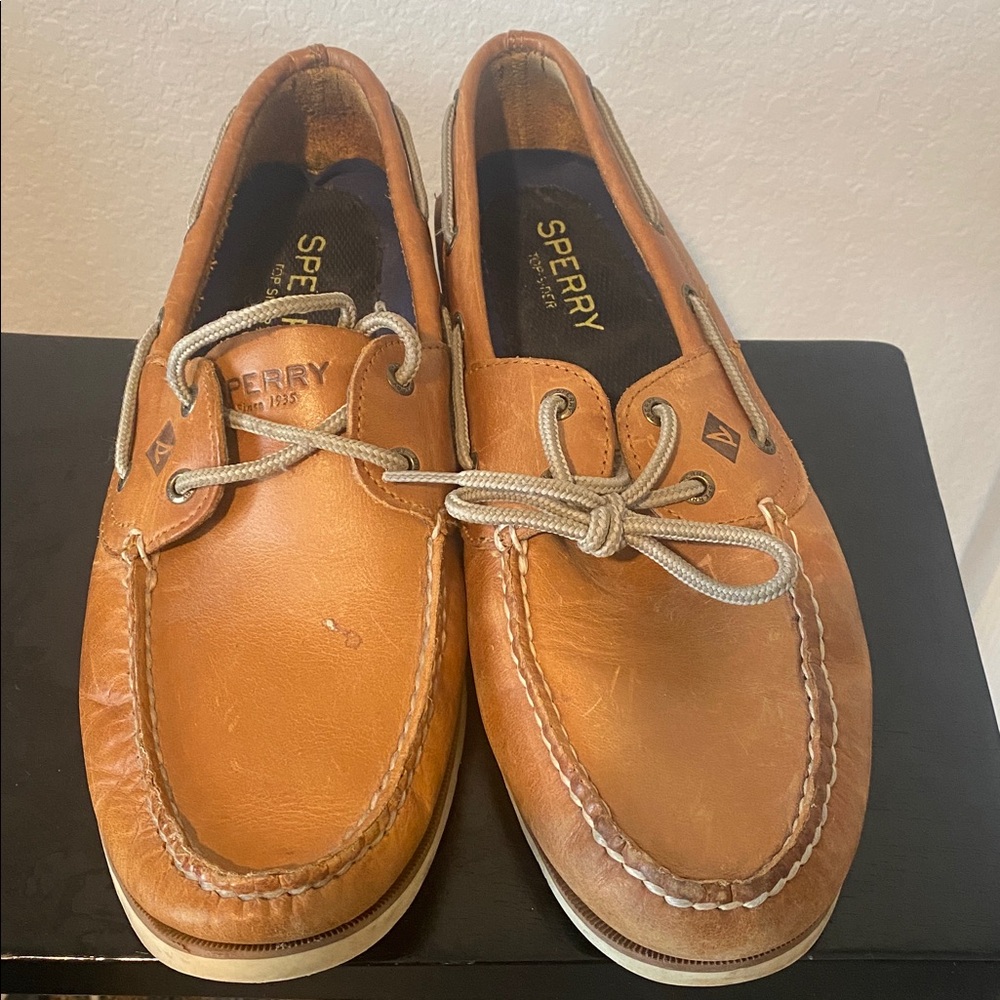 Sperry Men's Light Brown Boat Shoes